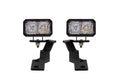 Diode Dynamics | Stage Series 2in LED Ditch Light Kit for 2016-2023 Toyota Tacoma, Pro Yellow