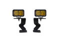 Stage Series Ditch Light Kit for 2022 Toyota Tundra, C2 Sport Yellow Combo