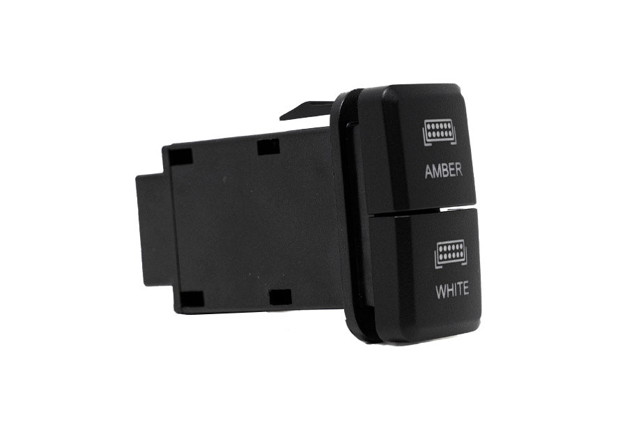 Cali Raised Dual Function Toyota OEM Style "AMBER & WHITE" Switch Tall Style