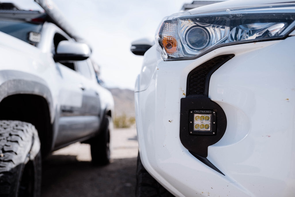 Cali Raised 14-24 4RUNNER LED FOG LIGHT POD REPLACEMENTS BRACKETS KIT