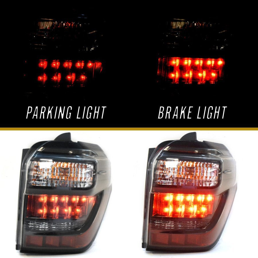 USR DEPO 2010-2021 4Runner Black-Out Facelift 2014+ Style LED Tail Lights