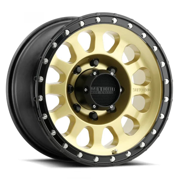 Method Race Wheels 315 (Gold w/ Black Lip)