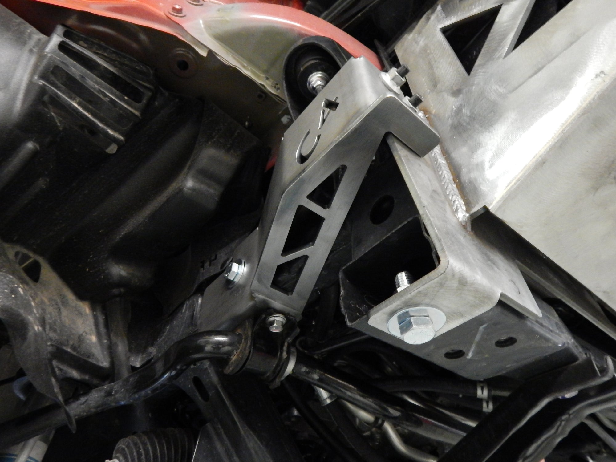 C4 Tacoma Front Bumper Frame Support Brackets / 3rd Gen /
