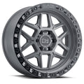 Kelso Battleship Gray W/ Black Lip Edge & Black Bolts