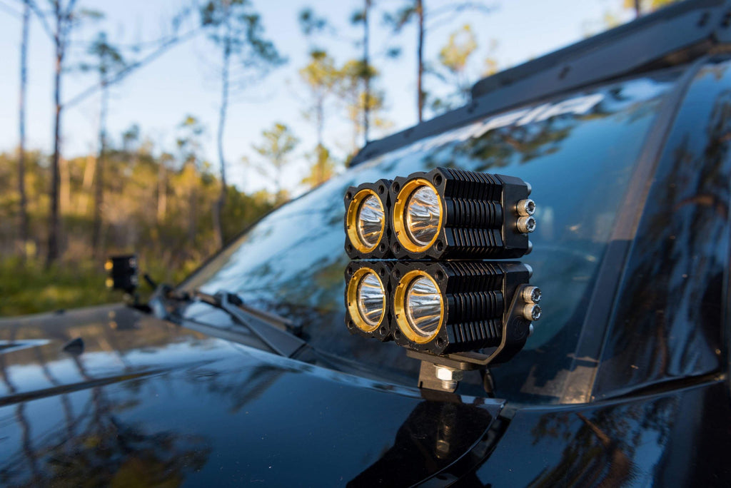 KC FLEX™ Quad Beam System 05-15 2nd Gen Tacoma Ditch Mount Kit