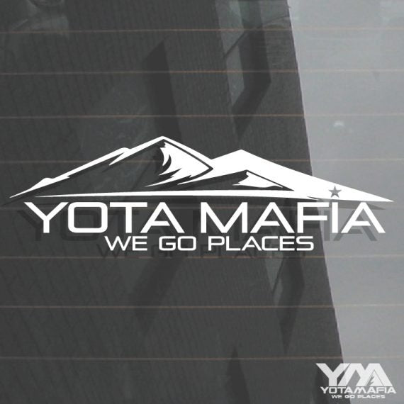YOTAMAFIA ORIGINAL MOUNTAIN DECAL