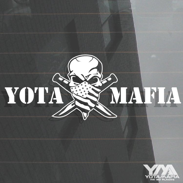 Yota Mafia Skull Decal